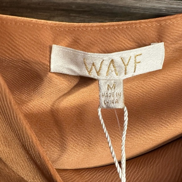 Wayf Women's Mocha Brown Blouse - Picture 4 of 8